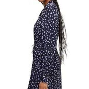 HUGO BOSS Dibanora 5 Abstract-Print Silk-Blend Dress